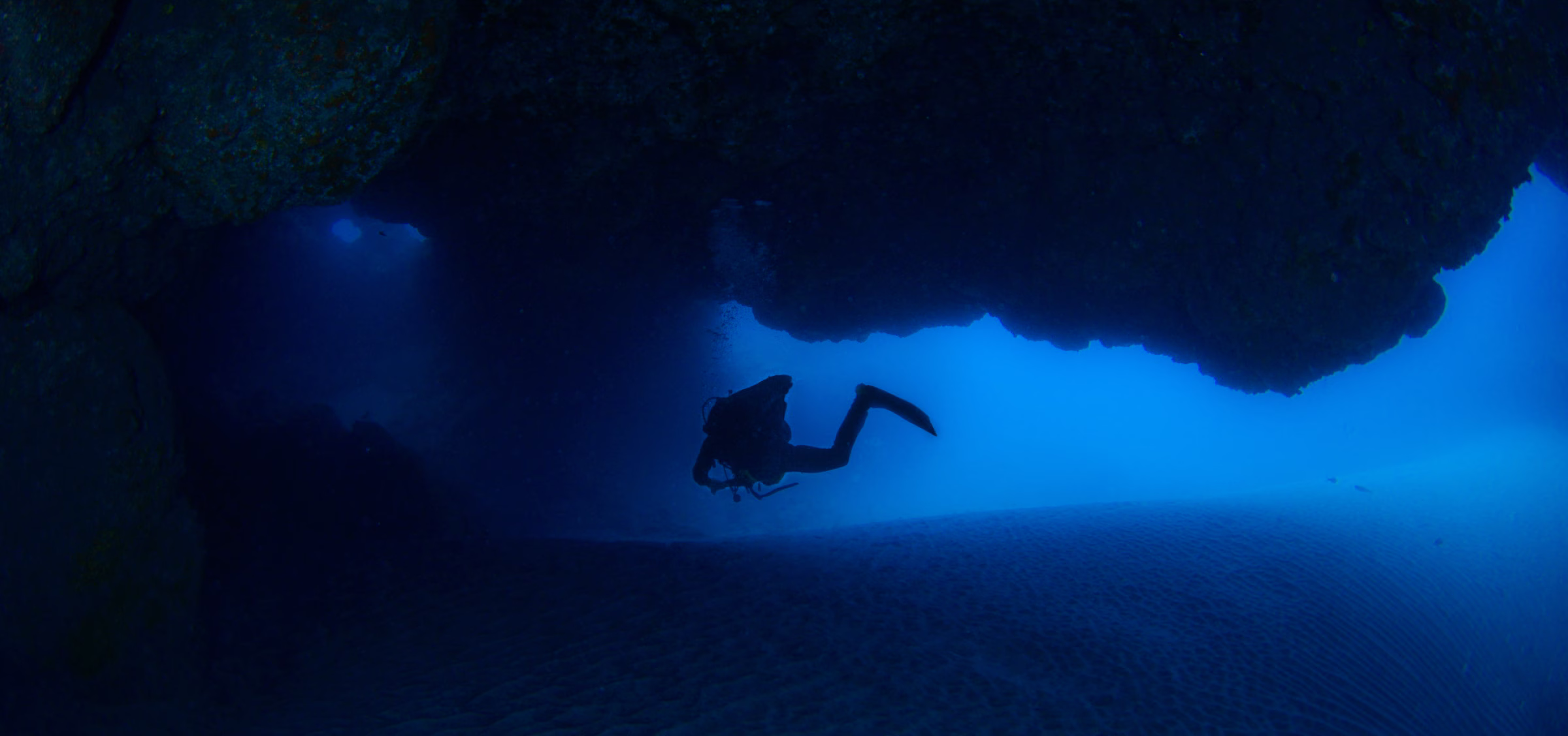 Scuba diving and marine life in La Graciosa